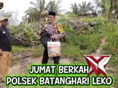 JUM'AT BERKAH POLSEK BATANG HARI LEKO. ?