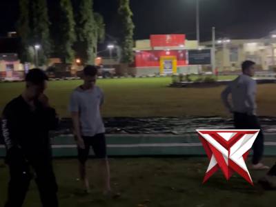 Baglogistik menjadi panitia perlengkapan pada saat sholat idulfitri di mako polres okuselatan.