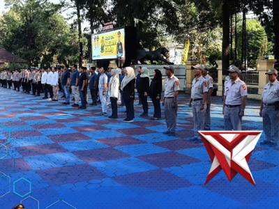 KEGIATAN APEL PAGI POLRES SUBANG