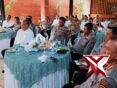Kapolda Sumatera Selatan Irjen Pol. Dr. Sandi Nugroho, S.I.K., S.H., M.Hum. memimpin evaluasi pengua