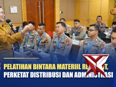 PELATIHAN BINTARA MATERIEL REGIDENT, PERKETAT DISTRIBUSI DAN ADMINISTRASI | NTMC POLRI - PoliceTube