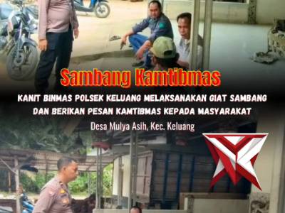 Sambang Kamtibmas Polsek Keluang 7 - PoliceTube