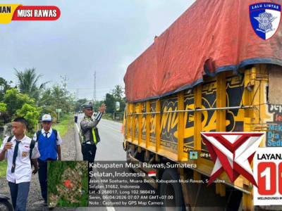 PLOTING PAGI SATLANTAS POLRES MUSI RAWAS