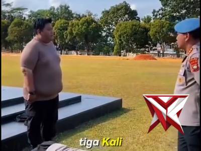 @ok.momen polisi gendut di tegur atasan