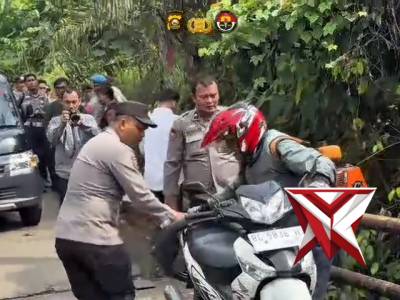 Sinergi BELIDA! ??? Polres Musi Rawas Revitalisasi Jembatan Desa Pulau Panggung. Wujudkan infrastr