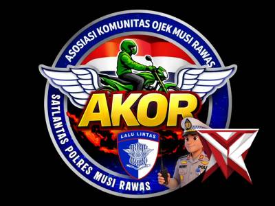 SRIKANDI SATLANTAS POLRES MUSI RAWAS MENGHIMBAU OJEK AGAR SELALU MEMATUHI PERATURAN LALU LINTAS