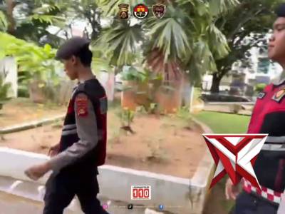 Patroli Sat Samapta Polres Musi Banyuasin