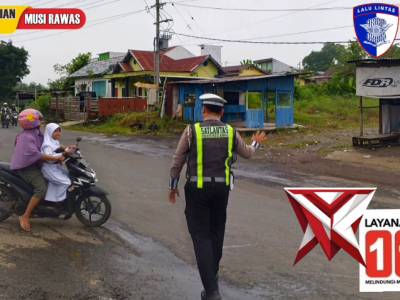 Kasat lantas Polres, AKP MURIYANTO,SH.,MH, memerintahklan personel satlantas Polres Musi Rawas, menj