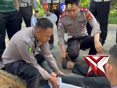 PRAKTEK OLAH TKP LAKA LANTAS Dikbangspes FT Lantas Gel. II TA. 2026