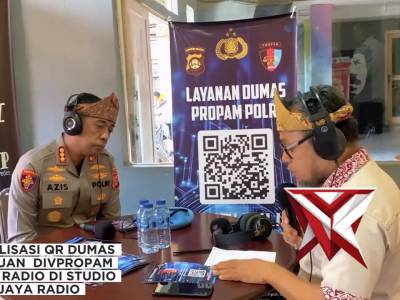 SOSIALISASI QR DUMAS