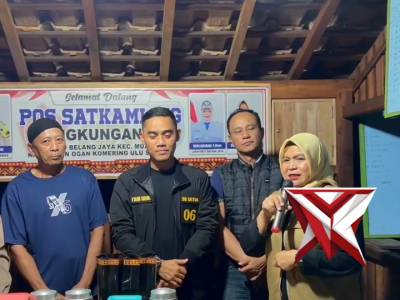 PERKUAT HARKAMTIBMAS KAPOLRES OKU SELATAN SAMBANG POSKAMLING - PoliceTube