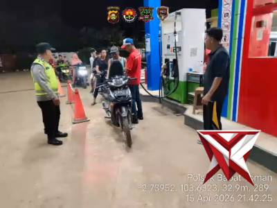 POLSEK BABAT TOMAN MELAKSANAKAN KRYD MLM HARI (SM7)