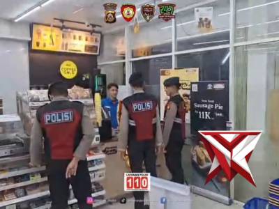 Sat Samapta Polres Muba Patroli