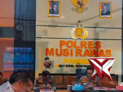 Kapolres Musi Rawas Ikuti Zoom meeting Anev Sitkamtibmas Dipimpin Kapolri - PoliceTube
