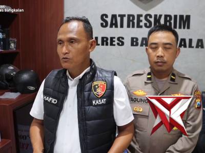 PENYAMPAIAN UNGKAP KASUS CURANMOR DESA BATANGAN KECAMATAN TANAHMERAH OLEH KASAT RESKRIM POLRES BANGK