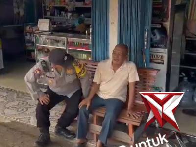 POLSEK PAMPANGAN POLRES OKI HADIR