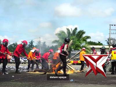 Apel Besar Polres OKI Libatkan Forkopimda dan Perusahaan, Fokus Kamtibmas dan Karhutlah - PoliceTube