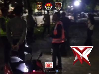 Giat apel malam anggota Polres Muba dalam rangka KRYD rutin