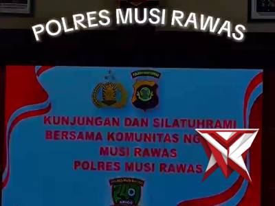 12.000 Keluarga NGAPAK siap dukung Program Kapolda Sumsel  Nyago Bumi Sriwijaya, Nyago Musi Rawas