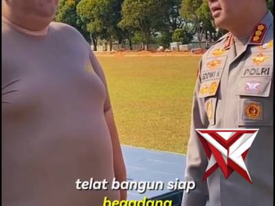 @ok.momen polisi gendut di tegur atasan