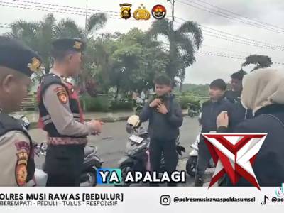 ? Patroli Humanis Sat Samapta Polres Musi Rawas

Kanit Patroli Sat Samapta Polres Musi Rawas, Ipda