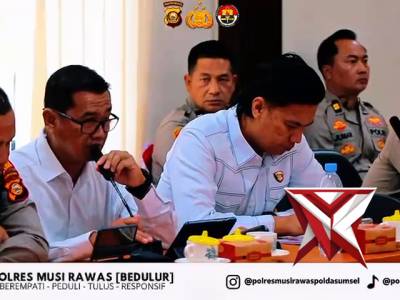 *Deskripsi*

? Gelar Opsnal Bulanan Polres Musi Rawas
Kegiatan Gelar Operasional (Opsnal) bulanan P