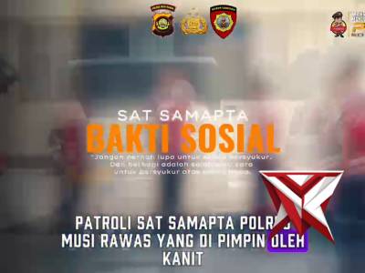 Baksos Sat Samapta Polres Musi Rawas