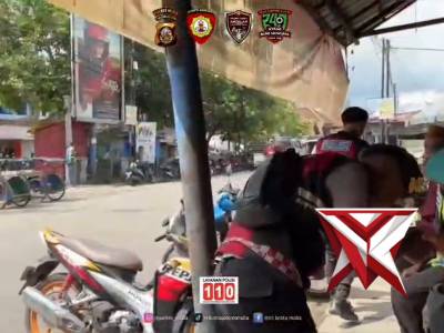 Personil Polres Muba Patroli ke pangkaalan ojek.. - PoliceTube