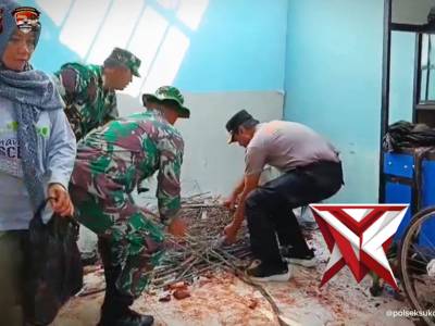 RESPON CEPAT TANGGAP DARURAT WARGA YANG TERDAMPAK PUTING BELIUNG DI WILAYAH HUKUM POLSEK SUKOREJO.