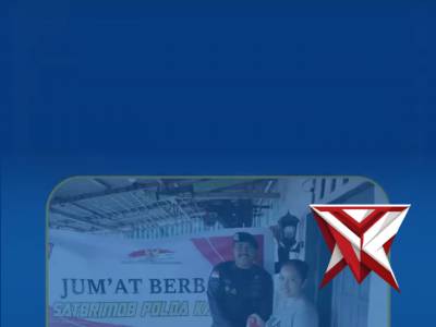 Satbrimob Polda Kalbar terus menunjukan kepeduliannya kepada masyarakat