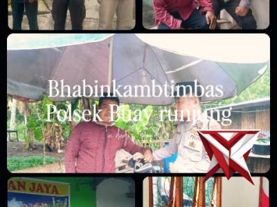 Bhabinkamtibmas Buay Runjung