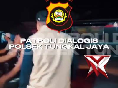 18. giat patroli polsek Tungkal jaya - PoliceTube