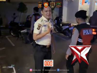 Patroli kryd sat Samapta Polres Muba - PoliceTube