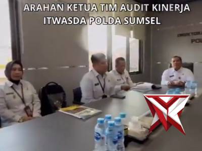 Audit Kinerja Tahap I Itwasda Polda Sumsel di Ditresnarkoba Polda Sumsel Pelaksanaan Audit Kinerja - PoliceTube