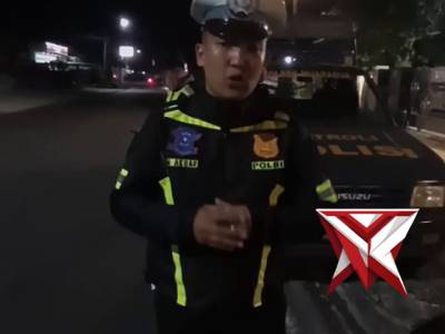 PATROLI MALAM PERSONIL SATLANTAS POLRES OKU SELATAN