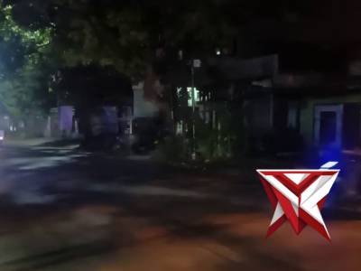 Patroli Malam Simp 3 Kejambon, Desa Pugeran, Kec. Gondang.