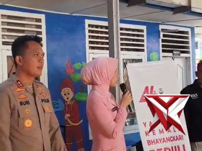 6. Pemeriksaan kesehatan Kapolres Muba