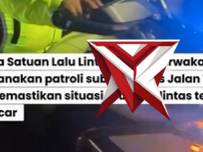Anggota Satuan Lalu Lintas Polres Purwakarta melaksanakan patroli subuh di ruas Jalan Tol Cipali - PoliceTube