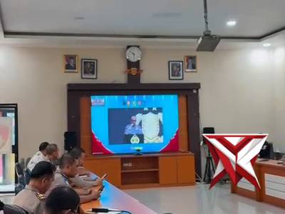 Title Kapolres Musi Rawas Hadiri Pembukaan Rakernis Gabungan Empat Satker Polri Secara Virtual - PoliceTube