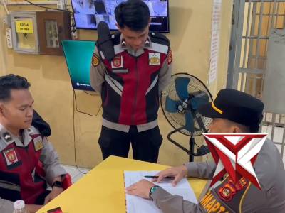 Giat pengecekan di sat tahti polres muba - PoliceTube