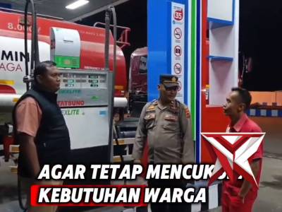 POLRES KERINCI PASTIKAN STOK BBM AMAN
