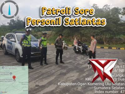 PATROLI SORE SATLANTAS - PoliceTube