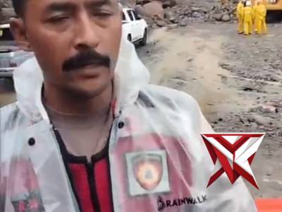 Arus lalin ditutup total jalan aternatif Wih Porak Bireun - Takengon, pengerjaan sekitar 3 jam