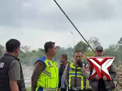 REVITALISASI JEMBATAN GANTUNG DESA PEDANG: WUJUD NYATA PROGRAM "BELIDA" POLRES MUSI RAWAS