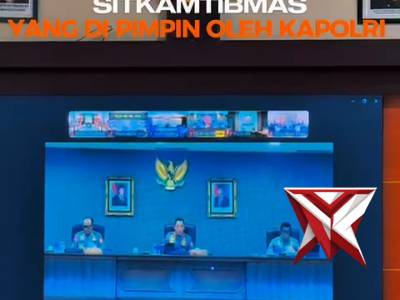 Kapolres Musi Rawas Ikuti Zoom meeting Anev Sitkamtibmas Dipimpin Kapolri - PoliceTube