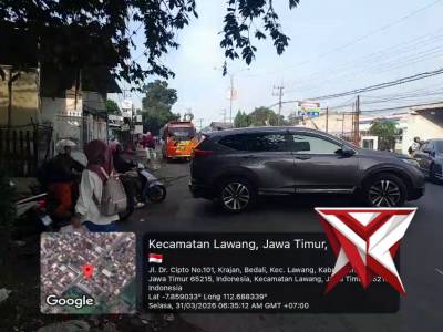 Lakukan Pelayanan Rutin Pengaturan Lalu Lintas di Pagi di Daerah Hukum Polsek Lawang