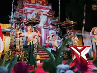 Kapolda sumsel IJP.Dr.Sandi Nugroho menghadiri perayaan dharma santi hari suci nyepi