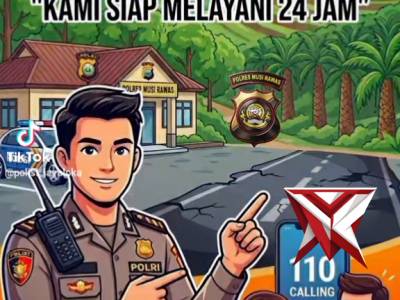 Layanan 110 Polres Musi Rawas siap dan cepat merespon Laporan masyarakat - PoliceTube