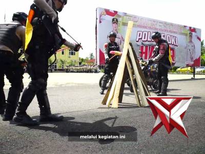 Polres oki hadir