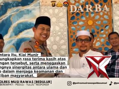 Silaturahmi untuk mempererat ukhuwah